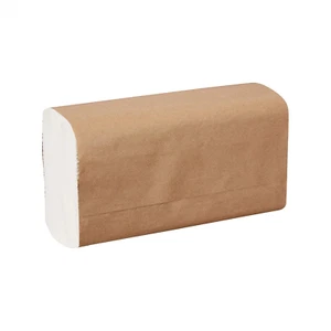 XL 2 capas blancas multiplegables toallas de papel - 16 paquetes, 115 hojas cada uno, certificado FSC - Imagen 1 de 12