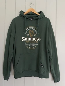 Guinness Hoodie Sweatshirt Green XL Geata Shan Séamuis áth Cliath - Picture 1 of 5