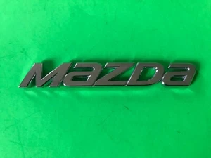 MAZDA EMBLEM CHROM OEM - Picture 1 of 4