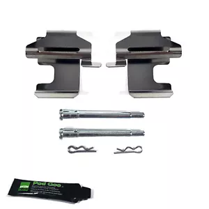 FRONT BRAKE PAD PIN FITTING KIT FITS: FIAT PANDA 2004-2012 SOLID DISCS BPF1273F - Picture 1 of 2