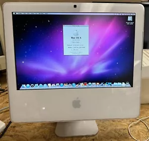 Apple iMac 17-inch January 2006 1.83GHz intel Core Duo (MA199LL) w/Rosetta - Picture 1 of 3