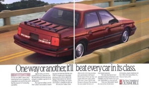1989 Oldsmobile Cutlass Cera Auto 2 pagine RIVISTA ANNUNCIO - Foto 1 di 1