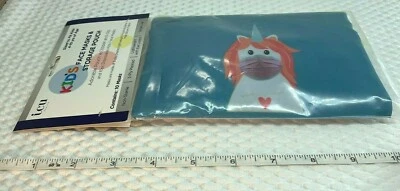 Face Masks With Storage Pouch Unicorn Kids(4-10 Yrs) 1Pack| ICU Health| QTY 10   - Image 1 of 4
