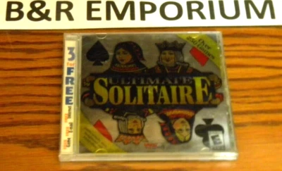 Ultimate Solitaire - (2000 ValuSoft) - Used CD-ROM Windows 95/98 - Image 1 of 3