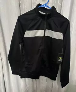 Chaqueta de Pista Activa Athletic Works Niños TALLA S 6-7 COLOR Negro Rico NUEVA - Imagen 1 de 7