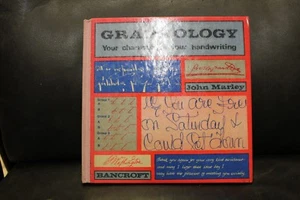 Graphology Your Character In Your Handwriting By John Marley - Imagen 1 de 3