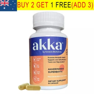 Akka Premium Liver Cleanse Detox & Repair Superbiotic. 60 Capsules Gut Health - Bild 1 von 9