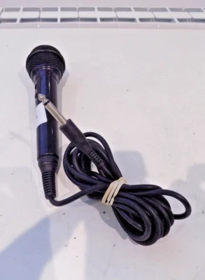 V-Tech VT-1009 Dynamic Microphone Un-Directional Black Genuine Tested Working - Image 1 of 4