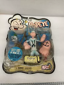 Mezco Popeye Series 2 White Sailor dress Popeye 5" Action Figure sealed, 2001 - Picture 1 of 4