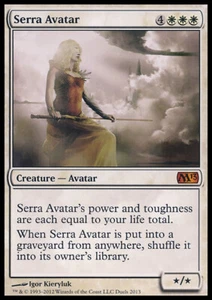 MTG SERRA AVATAR ITALIAN EXC - AVATAR DI SERRA - DUELS - MAGIC - Picture 1 of 1