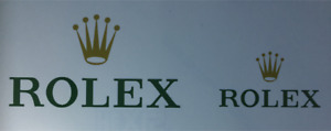 Rolex Stickers x 2 For Watch Winder / Display Case Box
