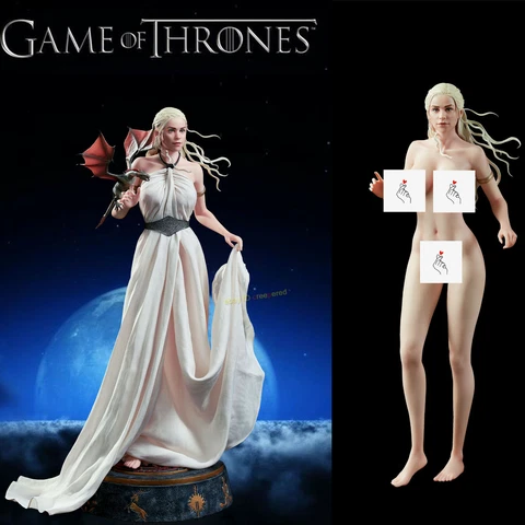 JN Studio Daenerys Targaryen Game of Thrones 1/4 Resin Figure Statue Cast Off Cover
