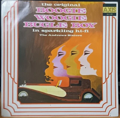 Andrews Sisters ‎– Original Boogie Woogie Bugle Boy - LP record and cover VG+ - Image 1 of 3