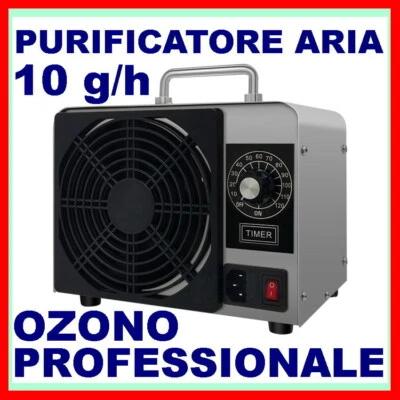 DEPURATORE ARIA PURIFICATORE AD OZONO SANIFICA PER USO PROFESSIONALE E DOMESTICO - Immagine 1 di 3