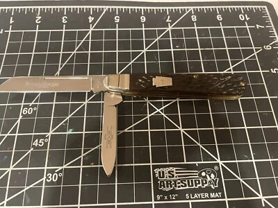 SCHATT & MORGAN KEYSTONE MARRÓN GUSANO RANURA HUESO 042429 JACK INGLÉS 2008 Foto 1 de 4