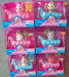 Manta adorable cochecito de bebé Zhu Zhu BABIES hámster Tots mascotas y 3 accesorios - Imagen 1 de 98