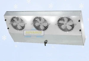 Thin Profile ETL Reach-In Cooler Evaporator 3 Fans Blower 2,300 BTU 340CFM 115V - Picture 1 of 1