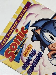 SONIC THE COMIC PREVIEW -  1st APP Shinobi 1 1993 FLEETWAY - Bild 1 von 15