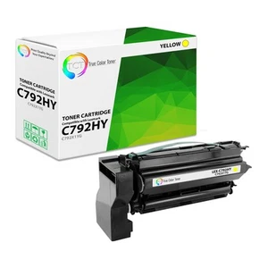 Cartucho de tóner compatible TCT Premium para Lexmark C792 C792X1YG amarillo extra HY - Imagen 1 de 6