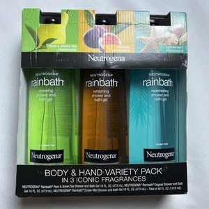 3er Pack Neutrogena Regenbad Dusch- & Badegel, Variety Pack, 16 Flüssigkeiten flüssige Unzen - Bild 1 von 6