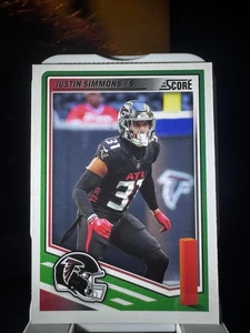 2025 Panini Score Football #240 Justin Simmons Atlanta Falcons - Picture 1 of 2