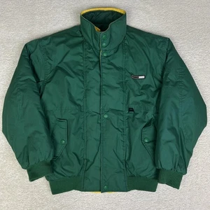 Chaqueta Edwin Para Hombres XL Verde Aislada Bombardero Dobladillo Acanalado Cremallera Completa Cuello Utilitario - Imagen 1 de 15