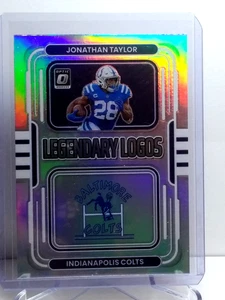 2022 Panini Donruss - Jonathan Taylor SILVER PRIZM Legendary Logos #LL-9 Colts - Bild 1 von 2