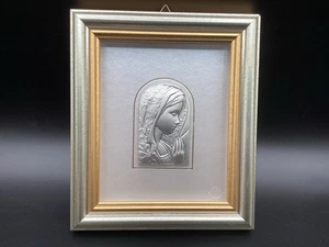 Targa Madonna in argento 925 - fatta a mano da Lieder Argenti - Foto 1 di 10