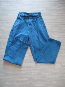 Lucy & Yak Hose Damen W26 L30 blau Bio Baumwolle Jeans Twill Zip Fly - Bild 1 von 12