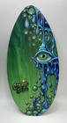 Rare Cosmic Sea Drew Brophy Surf Art Body Board 2018 Skimboard Skimz 41” x 19.5”