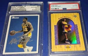 Koby Bryant 1996-97 Upper Deck UD3 Hardwood Prospects RC/MAGIC JOHNSON AUTO PSA - Bild 1 von 10