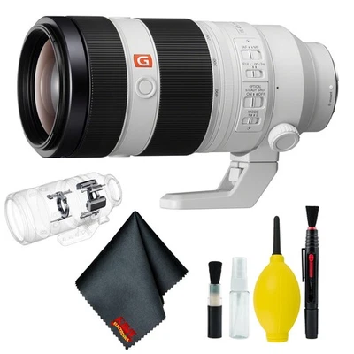 Lente Sony FE 100-400mm f/4.5-5.6 GM OSS - Kit de limpeza - Imagem 1 de 4