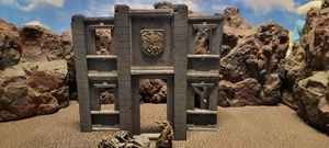 Verlinden VRL-2446 Custom Painted Deluxe WWII Government Ruin Diorama Set - Picture 1 of 14