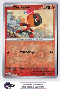 Charcadet 032/191 - SV08: Surging Sparks Common REVERSE Holo NM - Picture 1 of 2