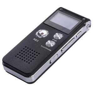 Mini dictaphone portable Ruiqas 8 Go noir - Photo 1/6