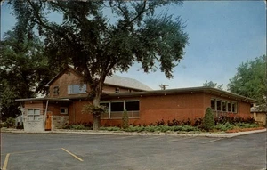 Brookfield Illinois Frank Buresh Hummerhaus Restaurantfront unbenutzte Postkarte - Bild 1 von 2