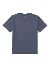 T-Shirt Ralph Lauren Polo Jungen dunkelblau Rundhalsausschnitt kurzärmelig Pony Logo Top