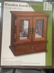 Wooden Standup Jewelry Box - Picture 1 of 7