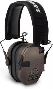 Walker's Razor Slim Low Profile Electronic Earmuffs- Flat Dark Earth - Picture 1 of 12