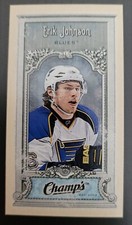 2008-09 Upper Deck Champ's Mini C51 Erik Johnson BLUES