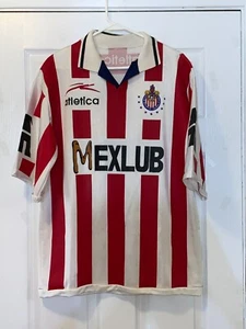 CHIVAS DE GUADALAJARA ATLETICA MEXLUB MEXIKANISCHES GROSSES FUSSBALLTRIKOT - Bild 1 von 5