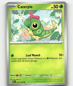 Pokemon Caterpie - 010/165 Scarlet & Violet - 151 - Imagen 1 de 1
