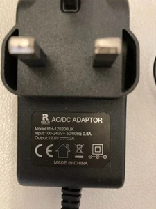 Reach Robotics AC DC ADAPTER Modell RH-125200UK 12,5V 2A für MekaMon 1 Neu ohne Karton - Bild 1 von 3