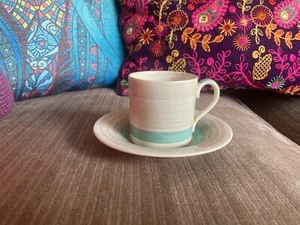 Susie Cooper Wedding Bands Coffee Cup and Saucer - Picture 1 of 11