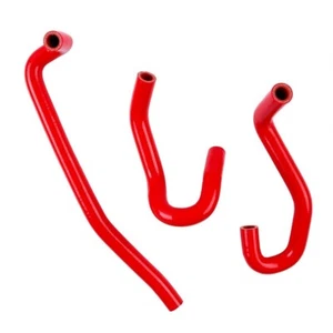 Red For Toyota Tundra Sequoia V8 4.7L LHD 2000-2006 Silicone Heater Hose - Picture 1 of 6