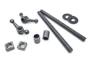 Taytools verbessertes Moxon-Schraubstock-Hardware-Kit mit 12" 3/4-10 Gewindesäbchen - Bild 1 von 1