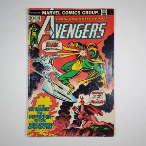 Marvel Comics The Avengers #116 VG Key Issue Avengers/Defenders War Part 3 - Picture 1 of 8