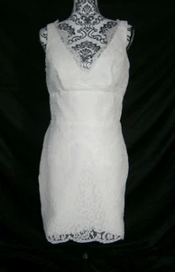 Lazaro Ivory 12 Dress Short Wedding Graduation Prom Formal JLM Couture Lace NWT - Picture 1 of 8