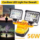 5600Lm Cordless Led Work Light For Dewalt 20V 60V Max Xr Li-Ion Battery Powered
