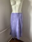 Y2k Skirt Purple Midi Size 42 Sk31